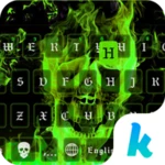 hell fire kika keyboard theme android application logo